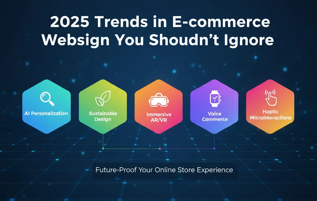 2025 Trends in E-commerce Website Design You Shouldn’t Ignore